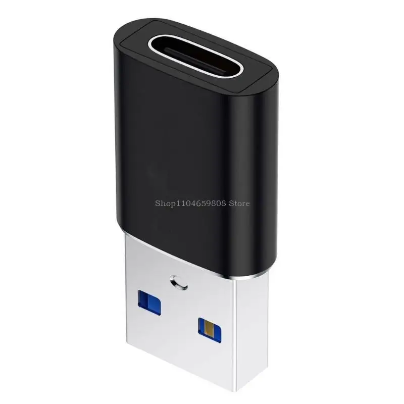 USB3.0 To Type C Adapter Highly speed 5Gbps Data Transfer 3A Charging Metal Housing For Smartphones Tablets Laptops