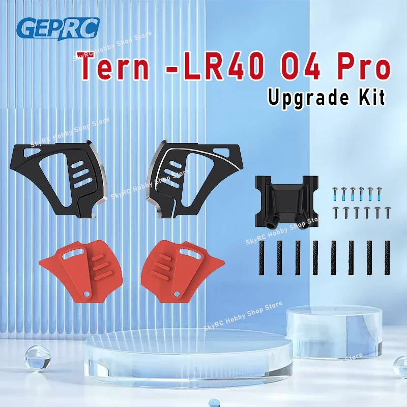 GEPRC Tern - LR40 O4 Pro Upgrade Kit - 7075 Aluminum 4-Inch 180mm RC DIY FPV Frame Replacement Parts for DJI O4 Air Unit Pro