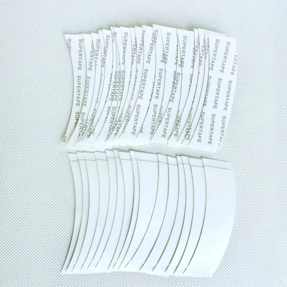 36 شرائط سوبر الشريط C-Contour الترا عقد شريط لاصق على الوجهين مقاوم للماء نظام الشعر القوي الشريط للشعر المستعار