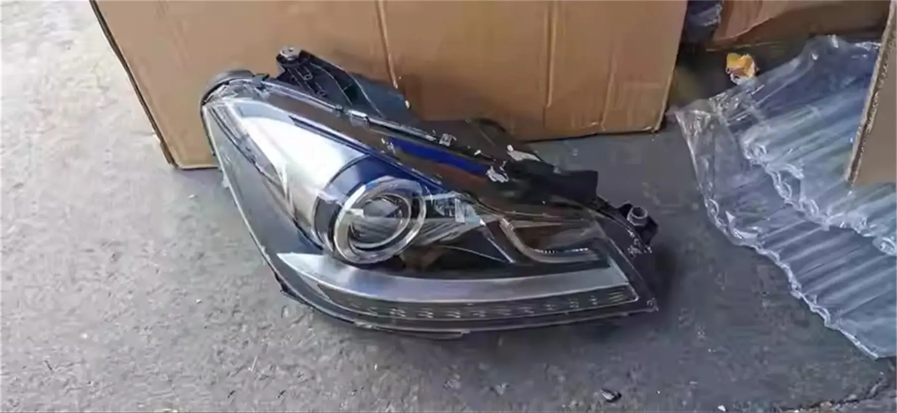 

Автомобильная фара, фара для Mercedes Benz C-Class W204, дневные ходовые огни DRL, сигнал поворота