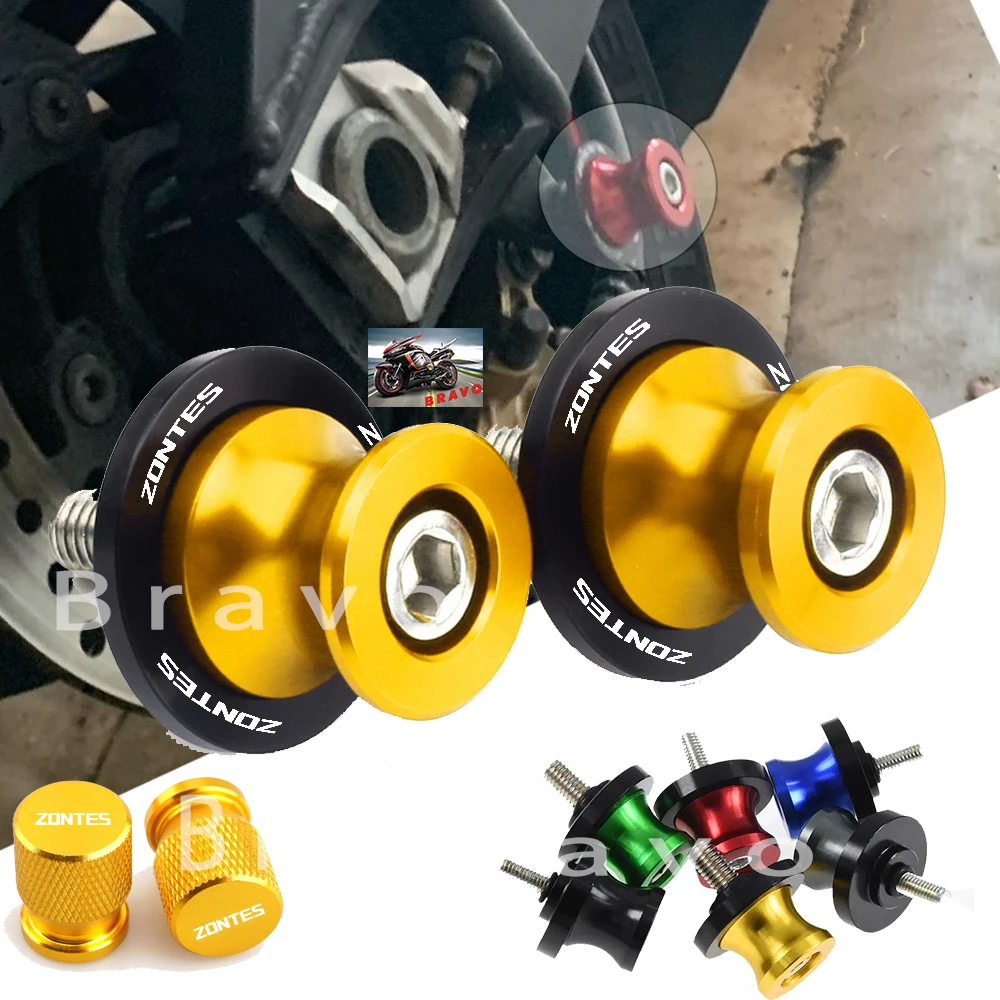 Swingarm Spools Sliders Stand Screws For Zontes 350R 350X 350T 310V 703F 703RR 310R G1 125U1 GK Bolts Motorcycle Accessories