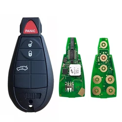 CN015093 4 zamiennik z przyciskami klucz samochodowy 434Mhz dla 2008-2014 Dodge Challenger ładowarka Keyless Go Fobik PN 56046695 IYZ-C01C