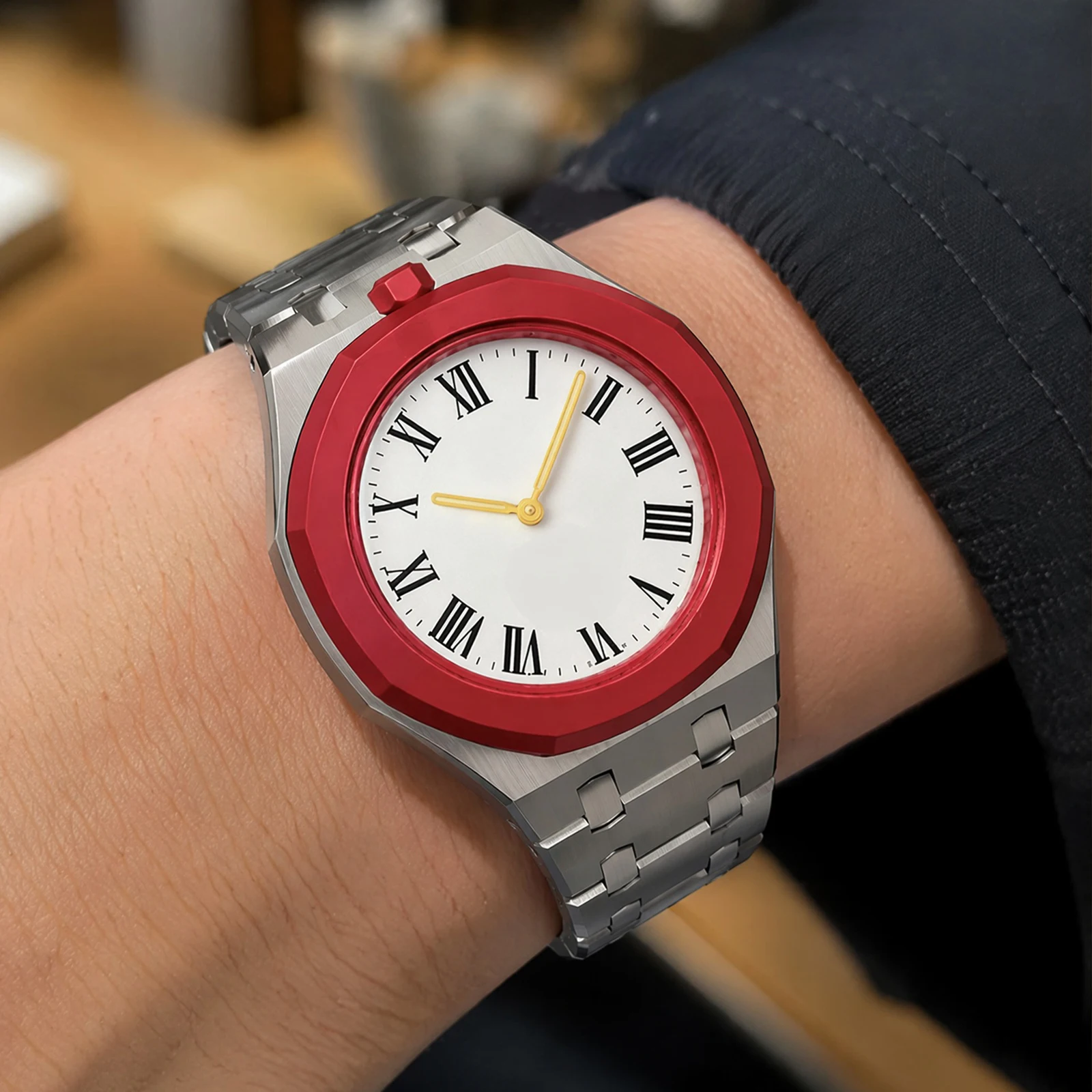 For Swatch X A P Royal Pop Anti-Scratch Watches Shell Wear Resist Scratch Proof Strap Set for Sport Activities Daily Commute