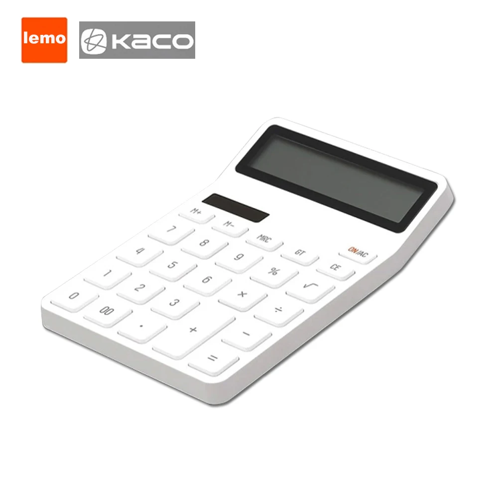 Kaco LEMO Desktop Calculator photoelectric dual drive 12 number display automatic shutdown calculator for xiaomi office finance