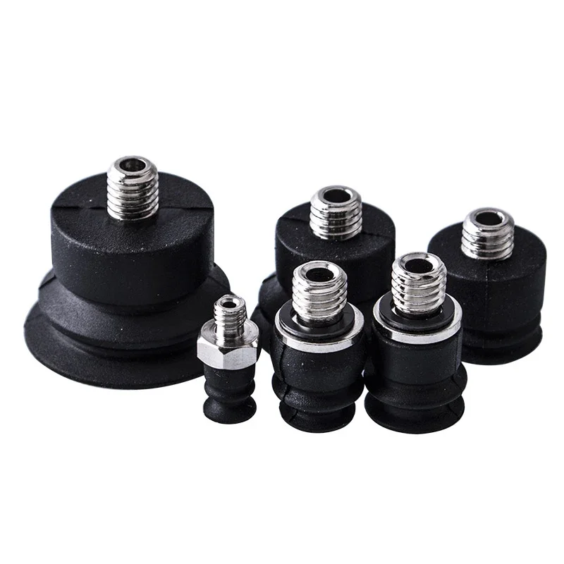 5pcs/lot SMC Type ZP2 Corrugated MB Robot Vacuum Suction Cup with Matching Fixture Head ZP2-TB04MB ZP2-TB06MB