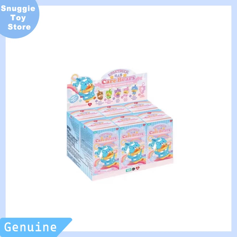 

Аутентичная подвеска в виде радужной утки, слепая коробка, раздражающая утка на работе, брелок в виде утки, сумка, подвеска, подарок