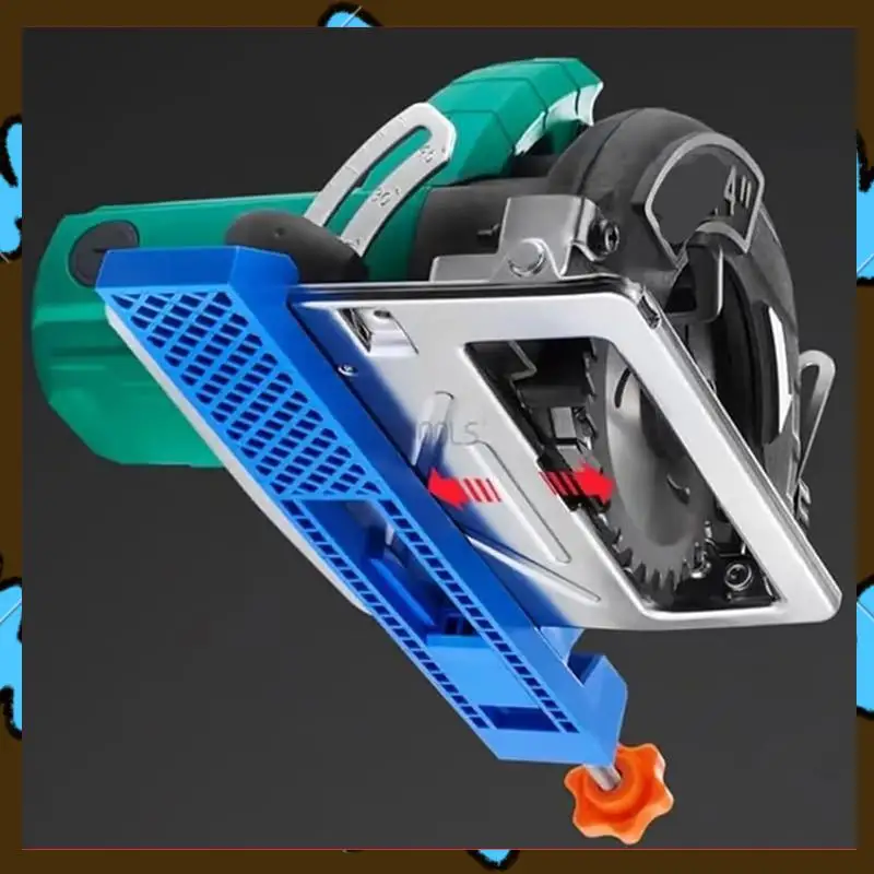

Promotion! Obviouslye Adjustable Cutting Machine Base Guide, Electric Circular Saw Milling Positioning Clamp, Wood Cutting Guide