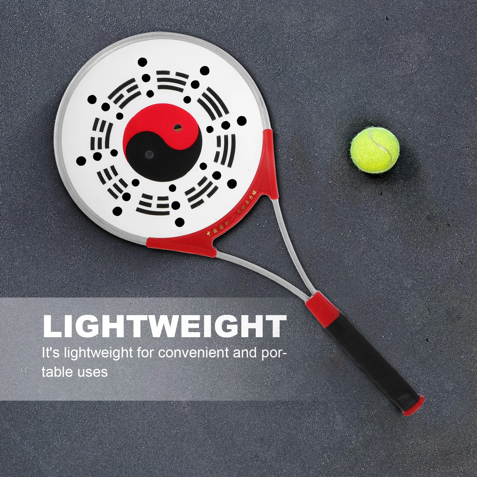 

Soft Ball Racket Beginner Tai Chi Professional Taichi Rackets Outdoor Creative Paddle Professional Inflatable Fitness Playthings