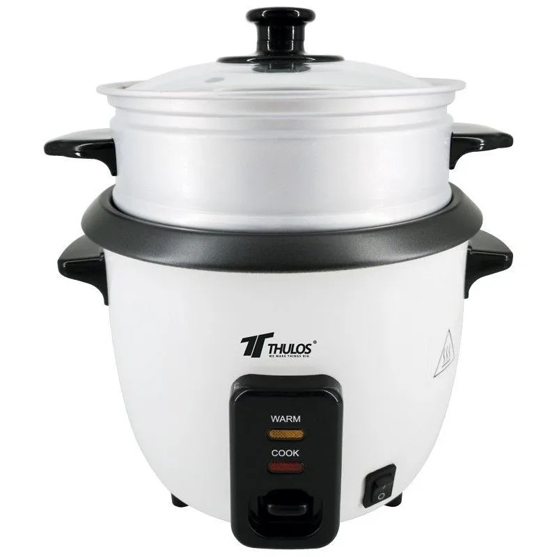 Arrocera Eléctrica THULOS TH-RK15 de 1.5L para 5-6 Raciones – Ideal para Cocina Diaria y Preparación de Arroz, Guisos y Más TH-RK15