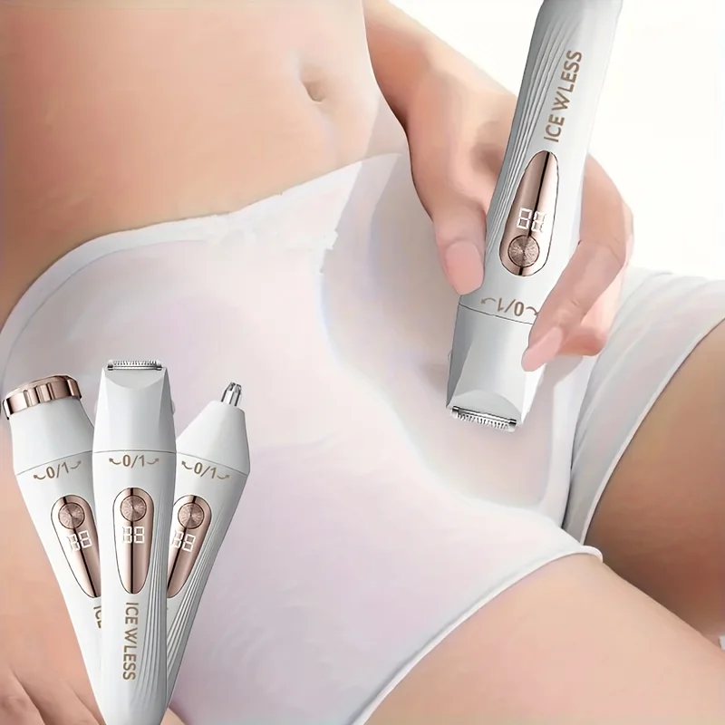conjunto-de-barbear-e-depilacao-eletrica-portatil-tres-em-um-com-display-digital-barbeador-nas-axilas-recarregavel-usb-aparador-facial-aparador-de-pelos-de-nariz-aparador-de-biquini-removedor-de-pelos-de-corpo-inteiro-aparador-de-pernas-aparador-de-sobrancelha-dispositivo-de-aliciamento-pessoal-multifuncional-adequado-para-homens-e-mulheres