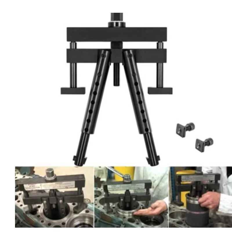 PT-6400-C Universal Cylinder Liner Puller Assembly Copper Diesel Cylinder Liner Pulling Wheel Tool - Image 3