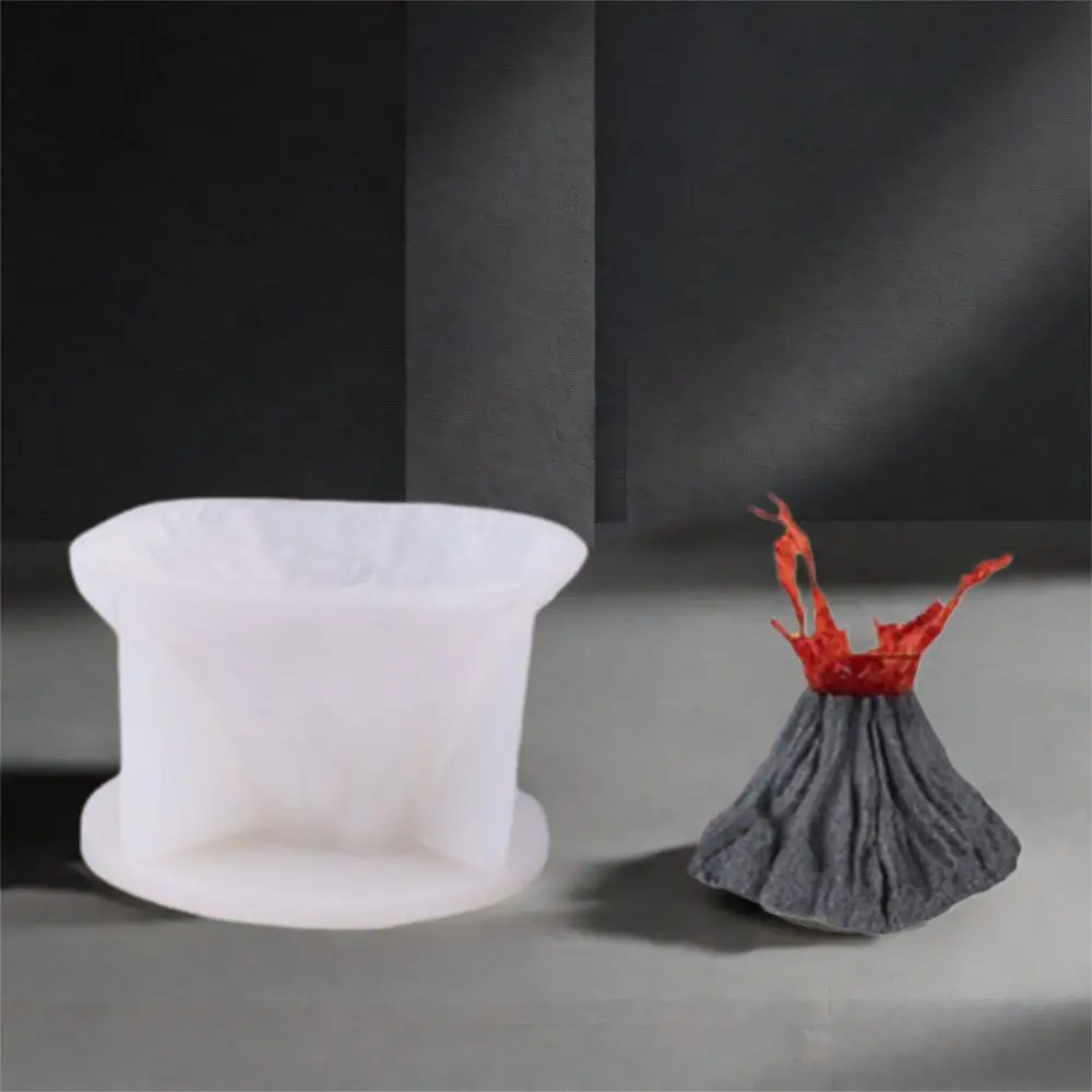 

Elegant 3D Volcano Silicone Mold DIY Crafts Handicraft Aroma Plaster Candle Moulds Funny Baking Cake Tools Holiday Gifts