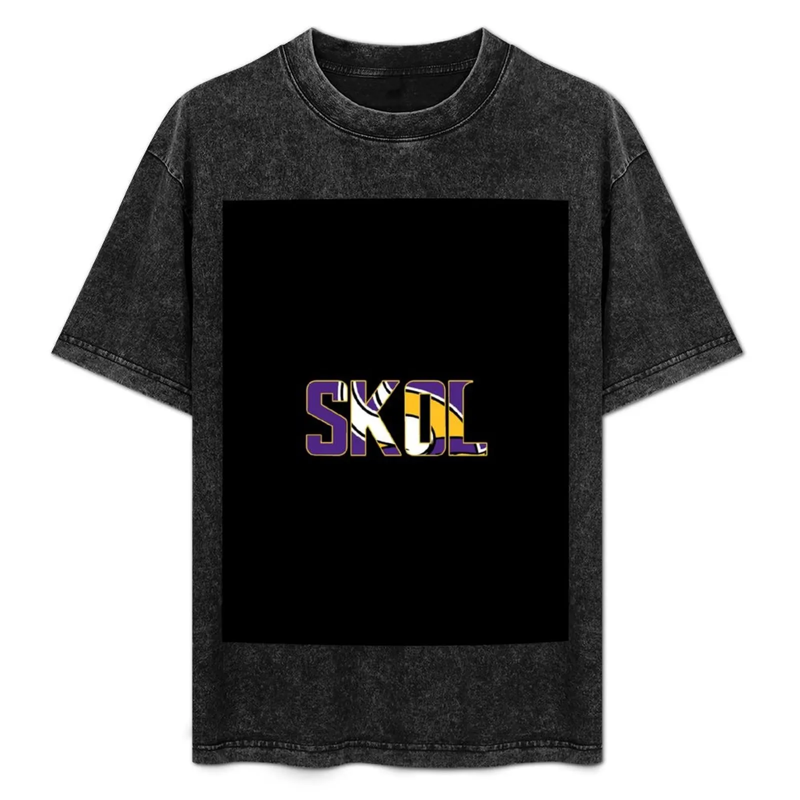 Camiseta SKOL Vikings leve com estampa