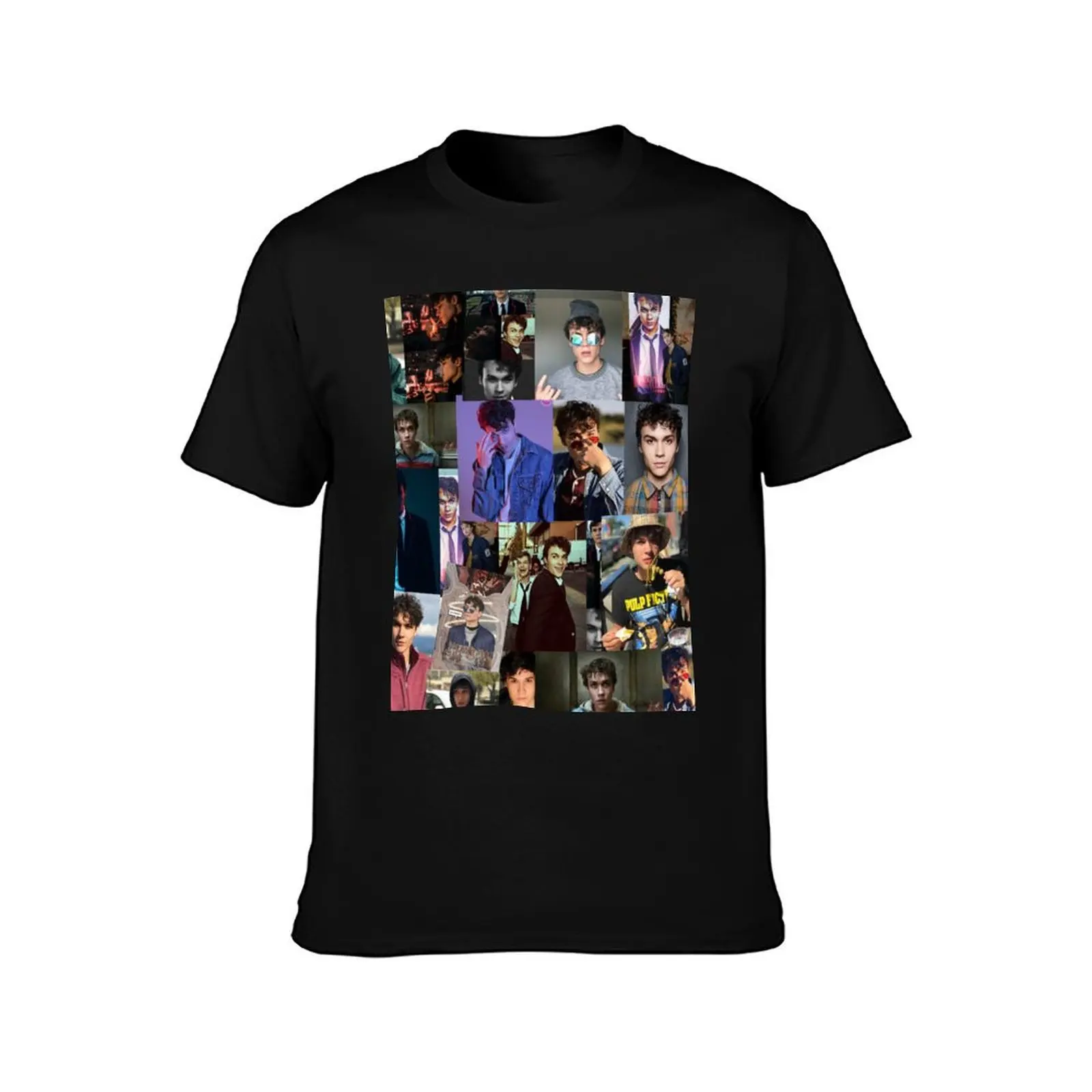 Benjamin Wadsworth Photo Collage Art T-Shirt Big and Tall Short Sleeve Tee T-Shirt