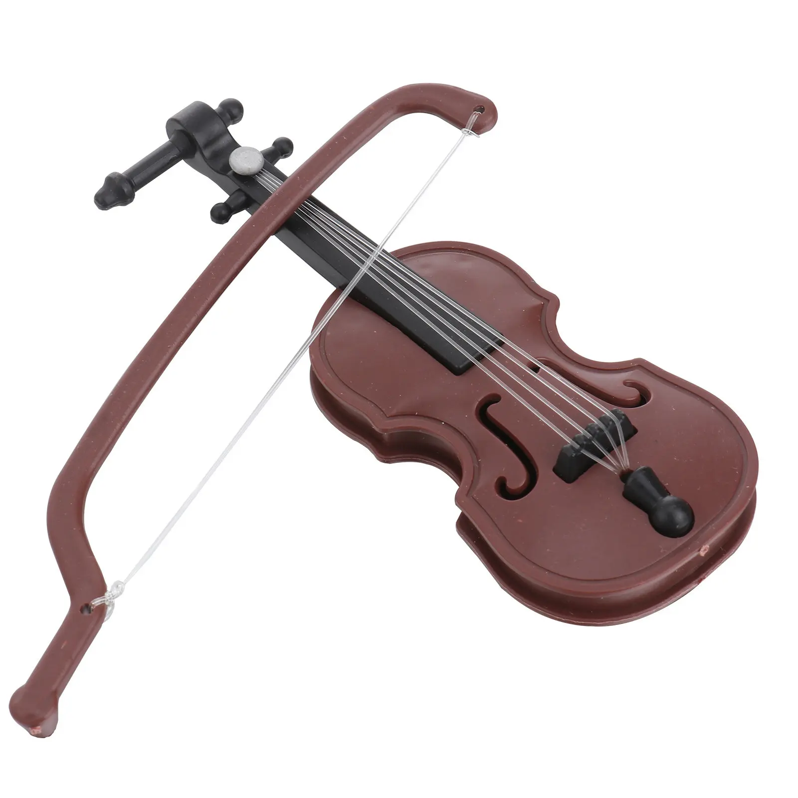 Wood Grain Violin Hanging Pendant Christmas Festival Decoration DIY Ornament Party Wedding Anniversary Home Wall Tree Door Decor