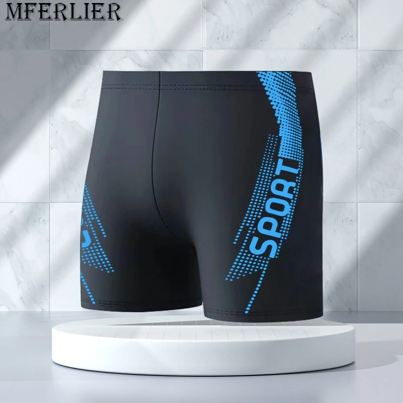 Sommer Männer Boards horts Sport Brief Strand Shorts gestreifte schnell trocknende Badehose Shorts atmungsaktiver Komfort elastisch