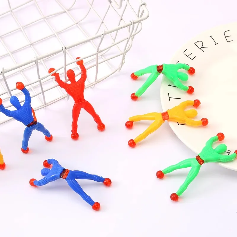 Stretchy Sticky Wall Climbers, Climbing Man Toys for Kids Party Favors Kids Novelty Toy