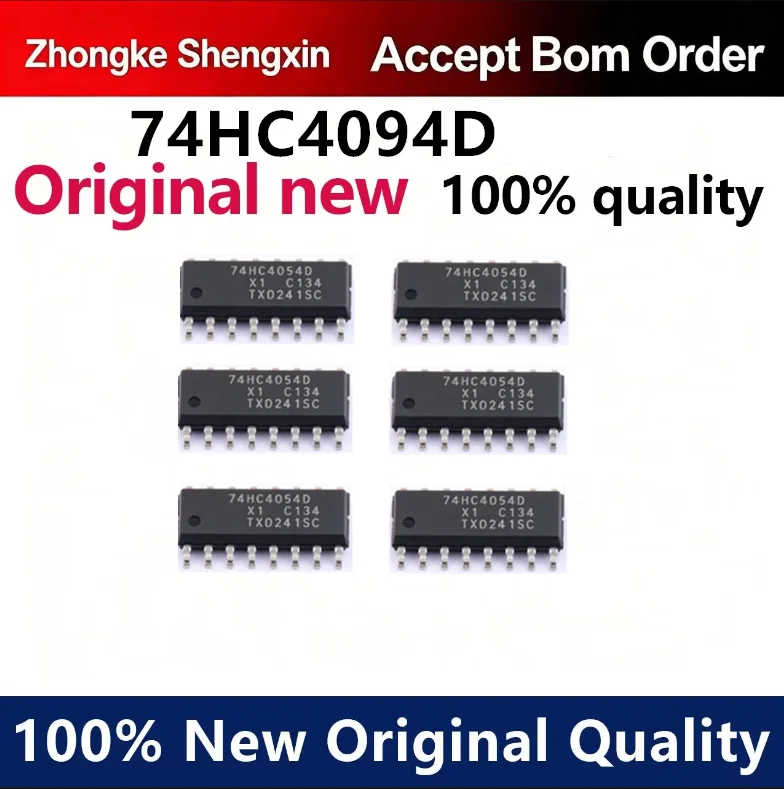 （5pcs-100pcs）Brand new original 74HC4094 74HC4094D SMT SOP-16 logic shift register IC chip