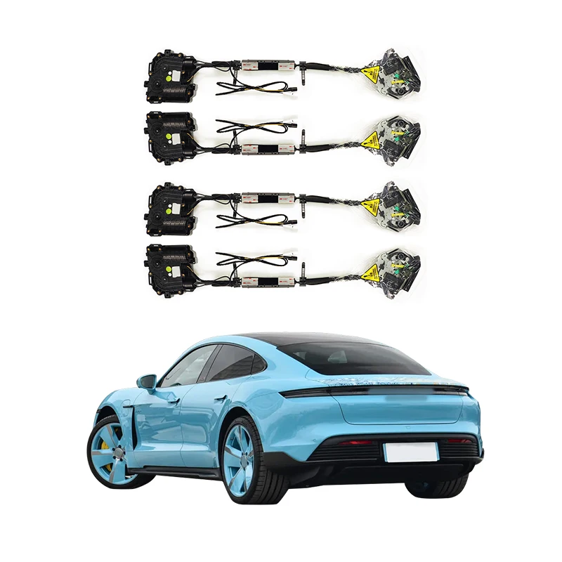 Suitable for Porsche Taycan electric suction doors, electric door locks, silent intelligent electric suction doors