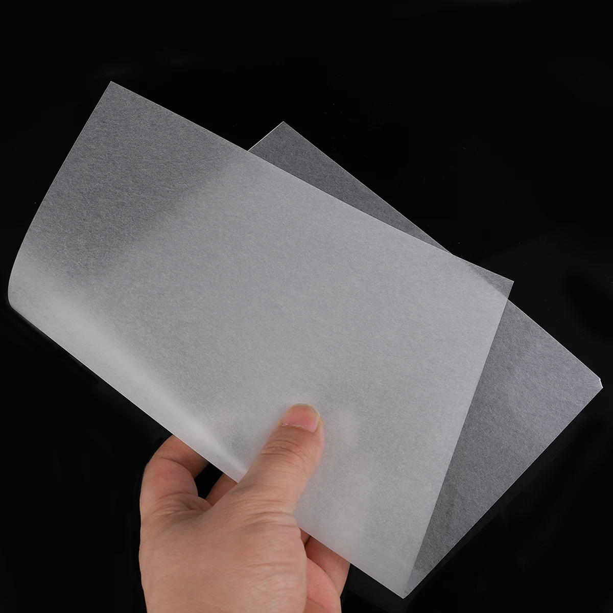 

50pcs 20X29Cm Heat Shrink Paper Film Sheets 0.3Mm Coarse Grinding Diy Hand-Painted Contraction Sheets Translucent For Keyring