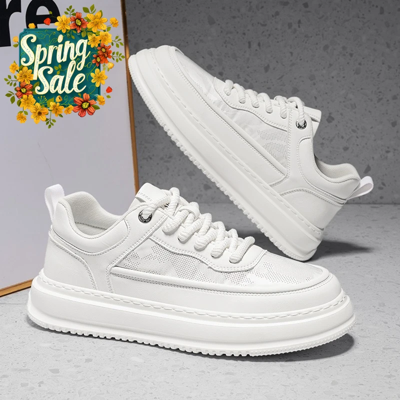 

Мужские повседневные кроссовки для активного отдыха, модные белые кроссовки для бега, дышащие мужские спортивные туфли, легкие прогулочные кроссовки, теннисные кроссовки