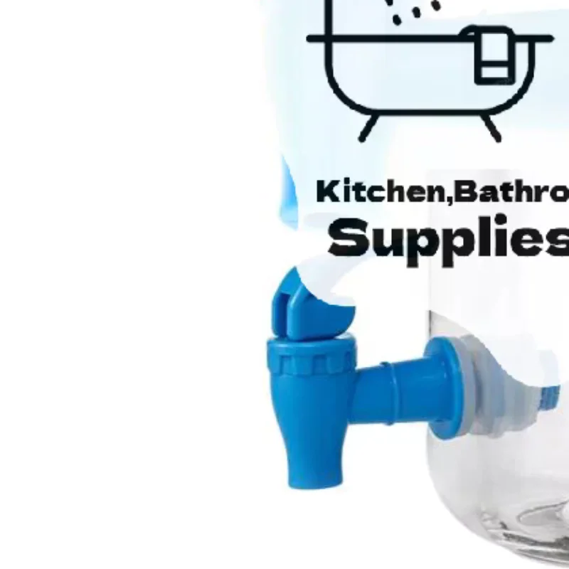 1/5Pcs Glass Bottle Jar  Water Tank Faucet 17mm PP Grain Leak Proof Faucet Water Tap With Filter Valve Water Dispenser