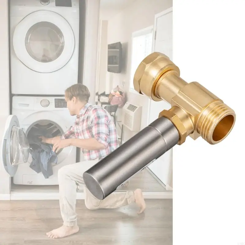 L8RC Noise Reducing Water Hammer Arrestor Home Accessory for Residential Washers