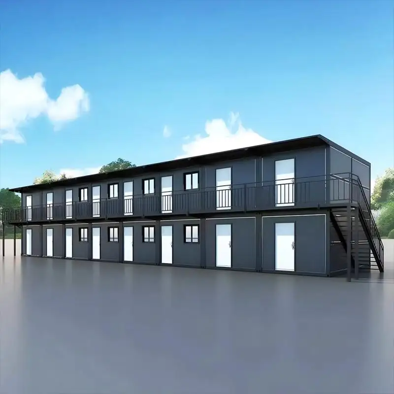 20ft Luxury Expandable Container House Modern Prefab Living Villa With Bathroom Kitchen Full Furnished