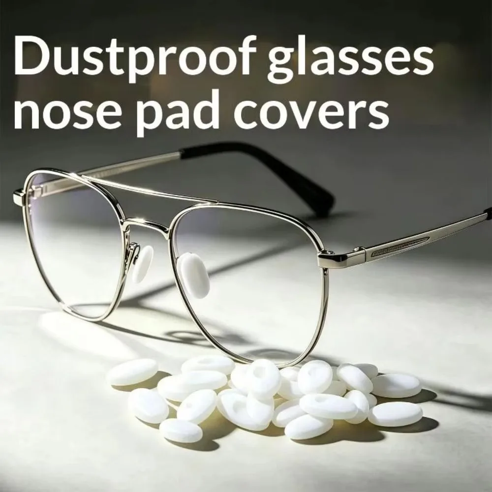 30Pcs Soft Foam Glasses Nose Pads Breathable Cover Protection Eyeglass Sponge Anti-slip Reduce Indentation Eyewear Cushions