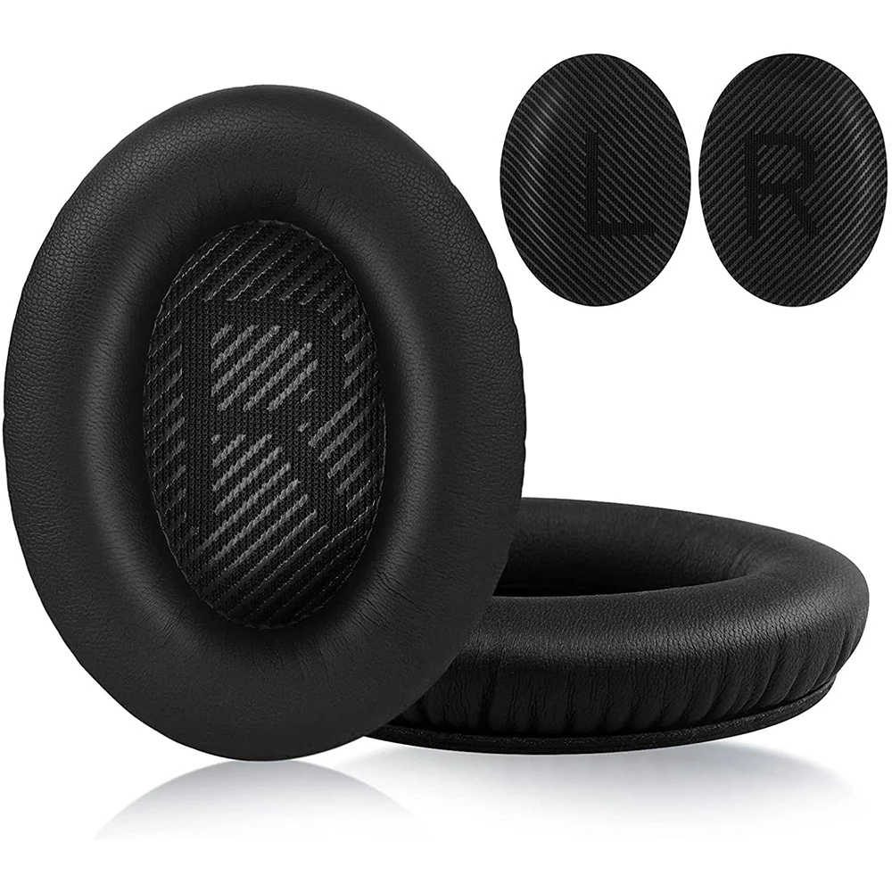 Ear Pads For BOSE QuietComfort 35II QC35 Headphones Leather Foam Earmuffs Cushion Headset Covers Sponge Foam Replacement