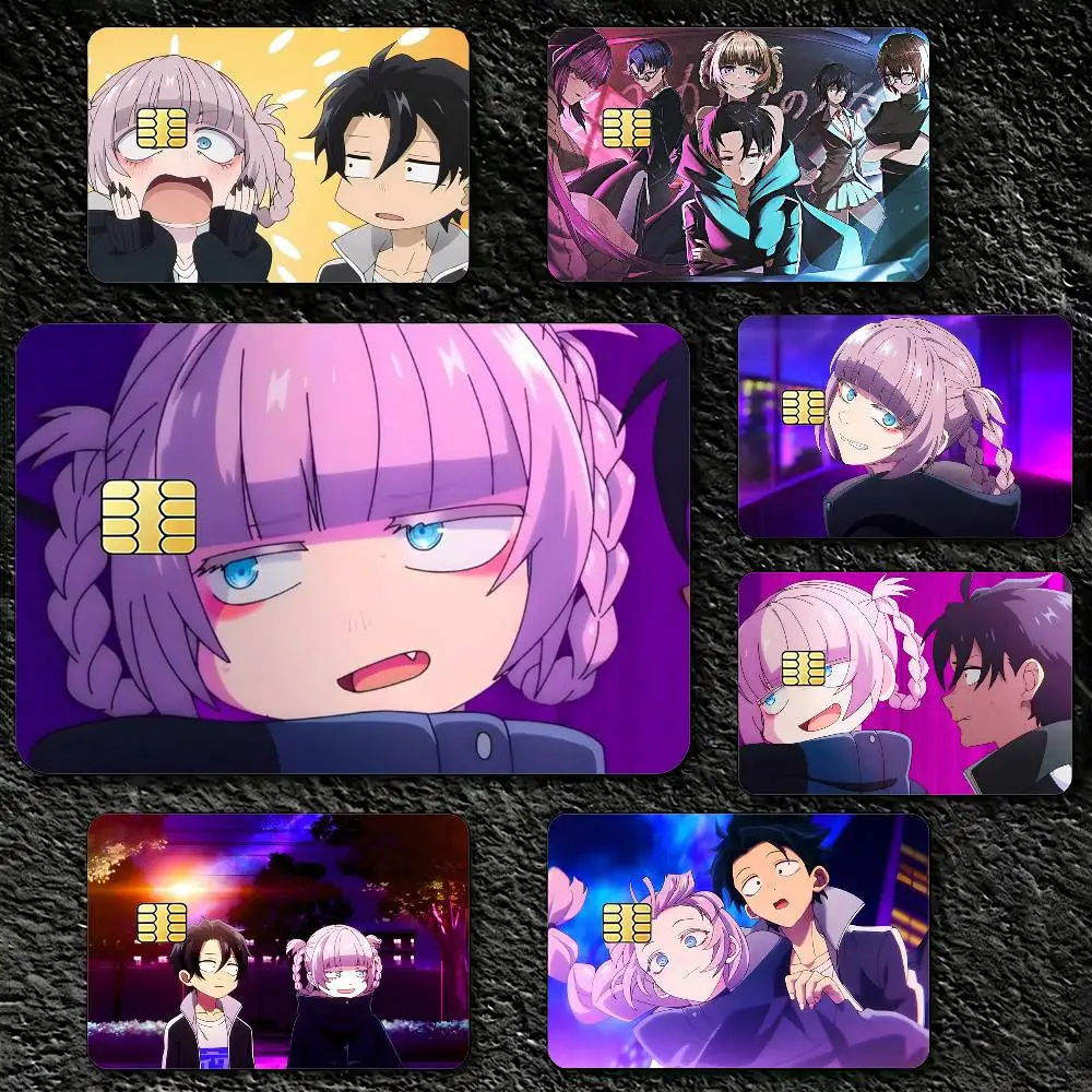 

C-CALL Anime OF THE N-NIGHT Decorative Waterproof Film Skin Cover Credit Card Stickers Debit Front Bank Bus Pass