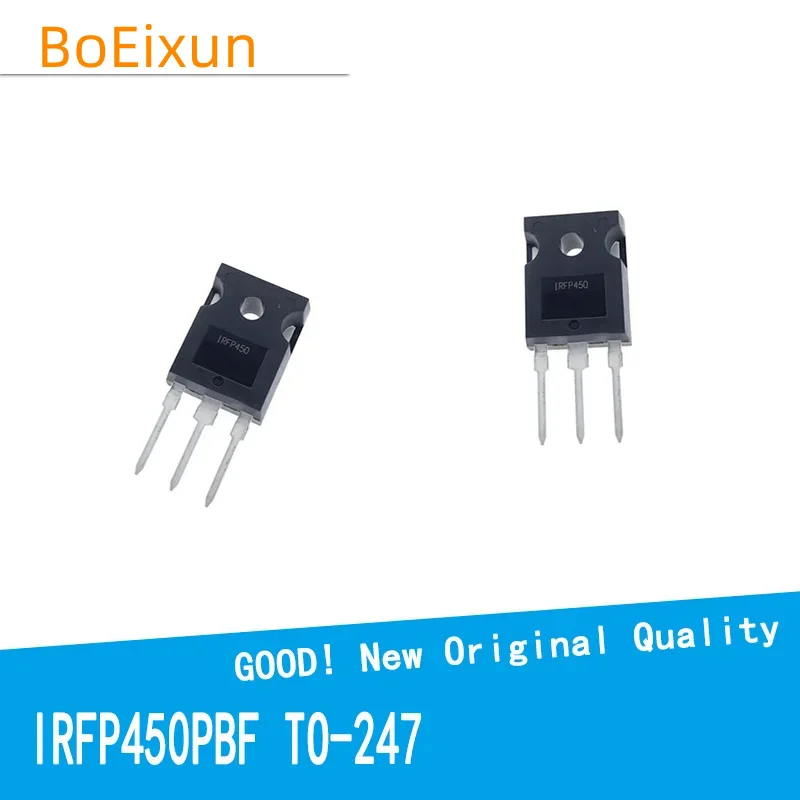 5PCS/LOT IRFP450PBF IRFP450 500V 14A TO-247 MOSFET Transistor TO247 New Good Quality Chipset