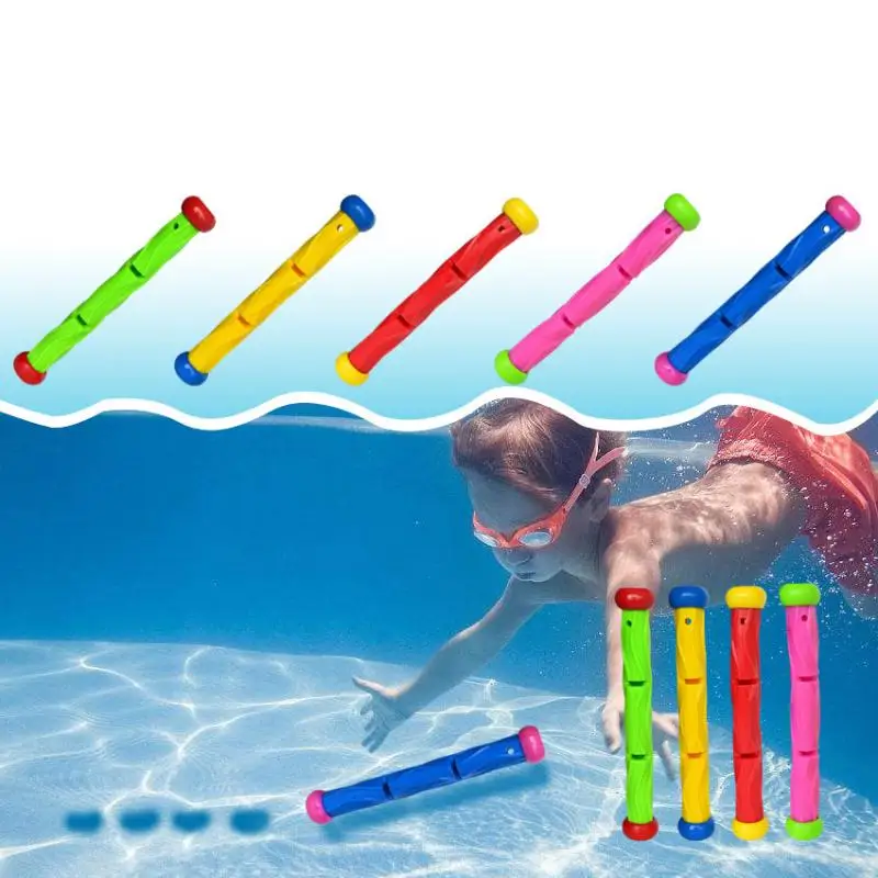 Ensemble de jouets de plongée, jouets de piscine pour enfants, bâtons de plongée, anneaux de plongée, trésors de Pirate, jouets de poisson, poulpe, jouets de bain d'eau