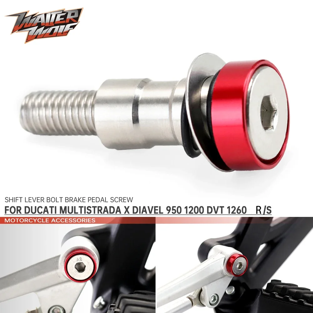 

Gear Shift Lever Bolt Rear Brake Pedal Screw For DUCATI Panigale 899 959 1199 1299 /S/R V2 X Diavel Motorcycle Accessories