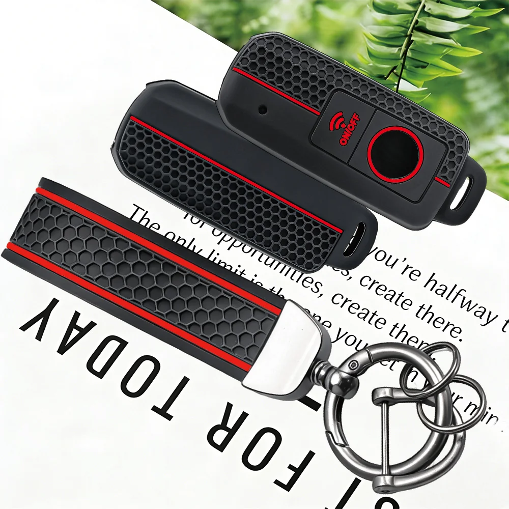 High Quality 1 Button Silicone Remote Motorcycle Key Case For YAMAHA T-MAX TMAX530 TMAX560 2017-2023 Key Fob