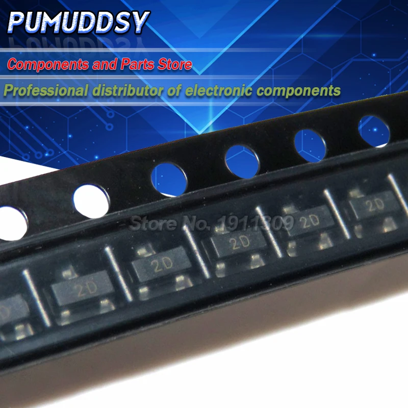 100PCS MMBTA92 SOT-…