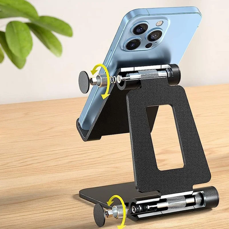 2026 Desktop Folding Stand Portable And Portable Lazy Phone Stand Support Stand Tablet Stand Aluminum Alloy Phone Stand,