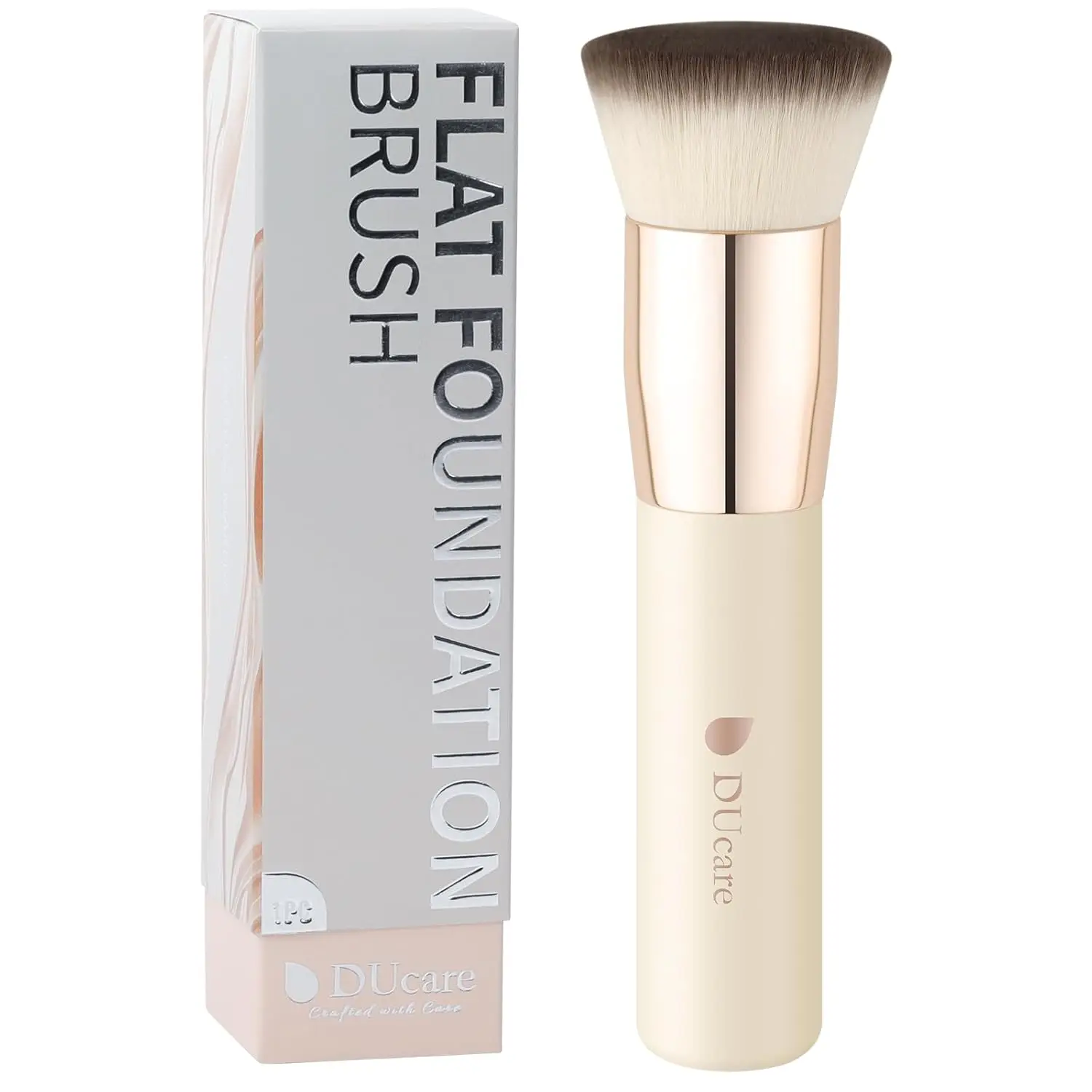 

DUcare Foundation Brush Flat Top Kabuki Brush Synthetic Professional Makeup Brush Liquid Blending Powder Buffing Makeup Tools