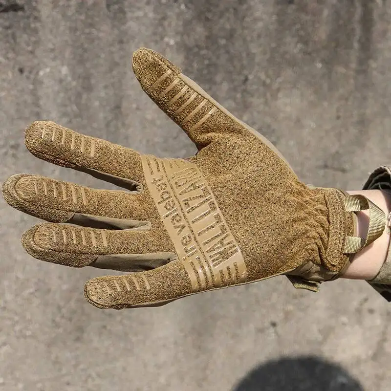 

Tactical Airsoft Shooting Touch Screen Full Finger Fiess Training Hiking Antiskid Gloves