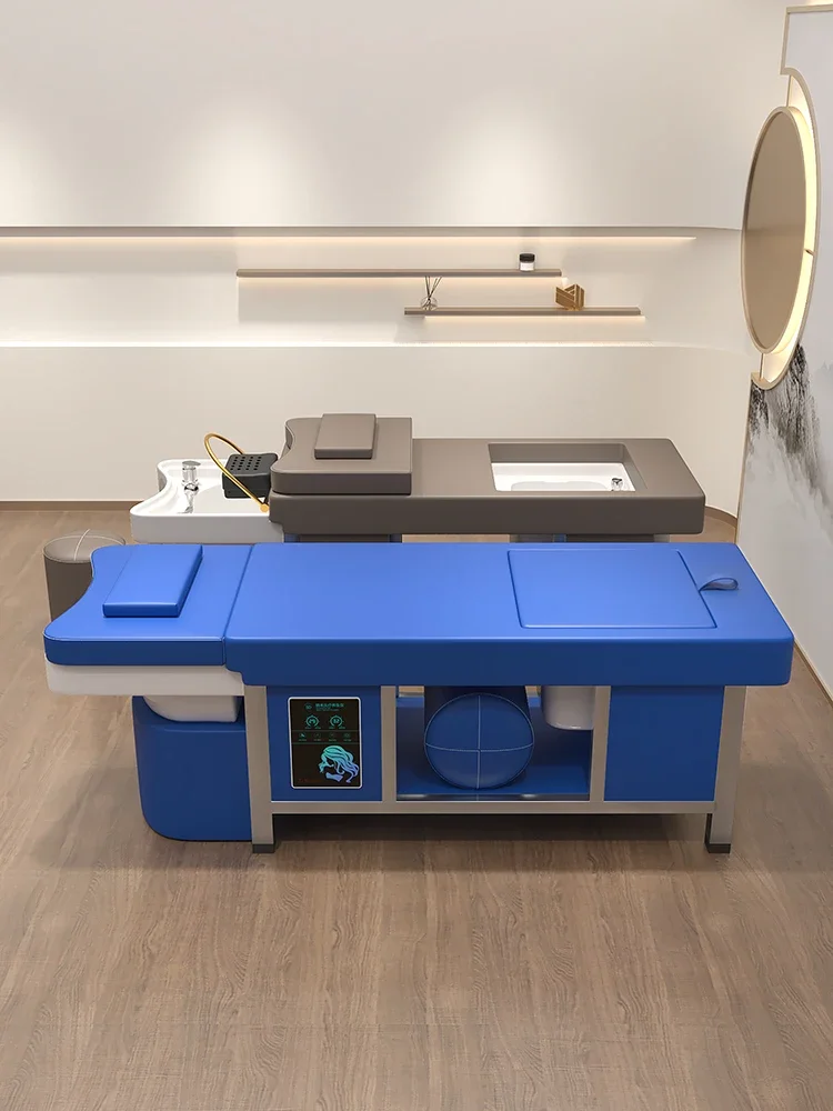 

High-end beauty foot bath, foot soaking bed, water circulation, fumigation massage, constant temperature light therapy bed