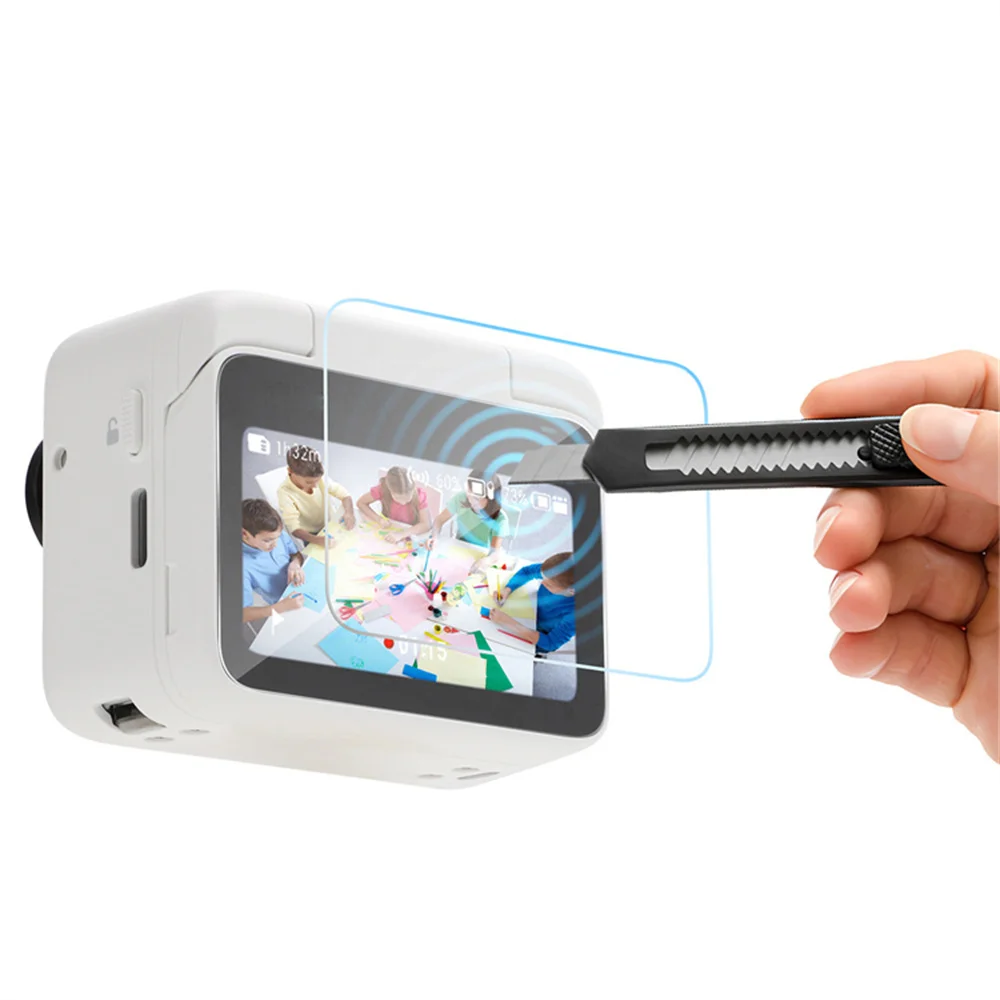 Hard Tempered Glass Screen Protector Cover For Insta360 GO 3/3S Anti-scratch Screen Protector  Camera Accessories