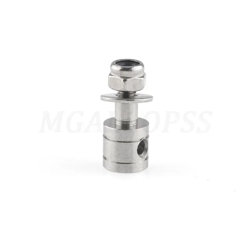 Adaptador de conector de varilla de empuje para barco/avión, tapones de conexión para conectar brazo Servo o varilla de tracción, Control remoto, 10 Uds.