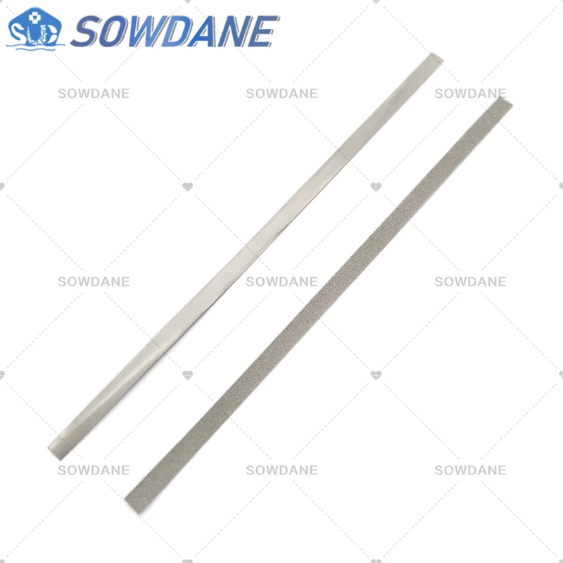 Dental Metal Polishing Stick Strip with Single Side of Diamond Sanding Surface (6mm /4mm Width for selection) Teeth Whitening