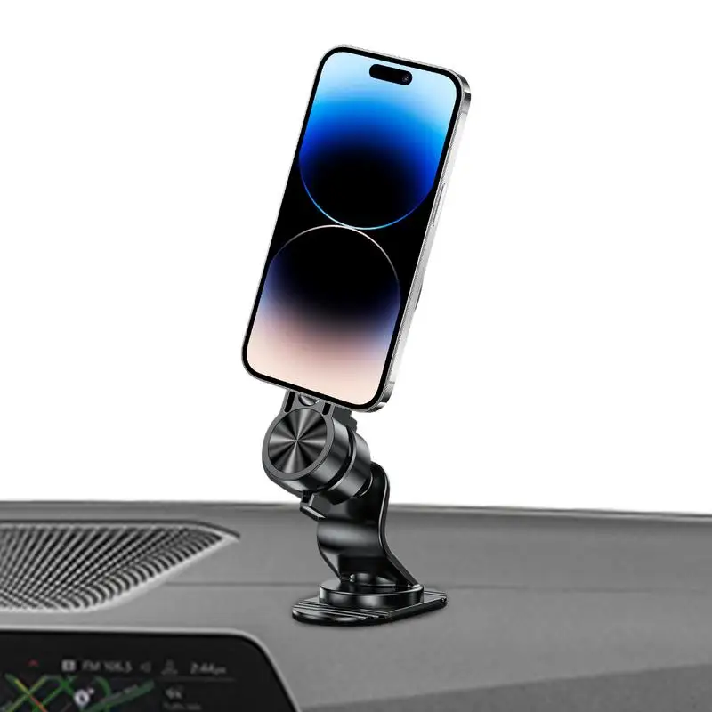 Magnetic Phone Holder For Car Anti-Shake Auto Mobile Phone Bracket Holder Anti-Vibration Car Navigation Holder For Trucks Small