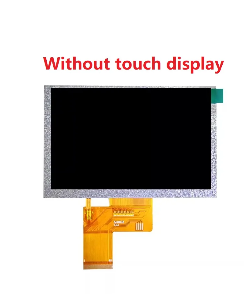 Display a cristalli liquidi a colori TFT con angolo di visione completo da 5,0 pollici Interfaccia RGB a 24 bit Driver ST7265 Cavo piatto da 40 pin