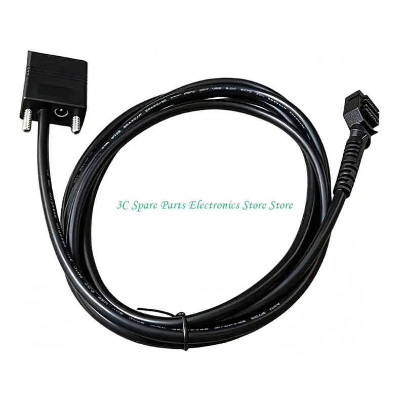 SZ 2M RS232 Data Cable With DC5521 Power for Verifone VX820 VX805 And Other POS Keyboards
