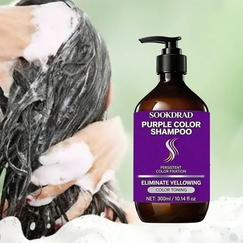 Purple Shampoo, Fade Brassy Tones, Color Protect, Gentle Cleansing, For Blonde Hair