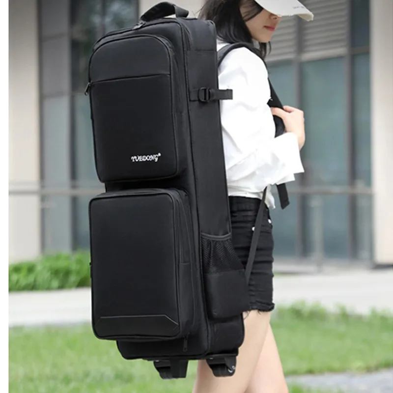 Electric Blow Tube Bag Double Large Capacity Storage Portable Electric Blow Tube Backpack Professional Musical Instrument Bag