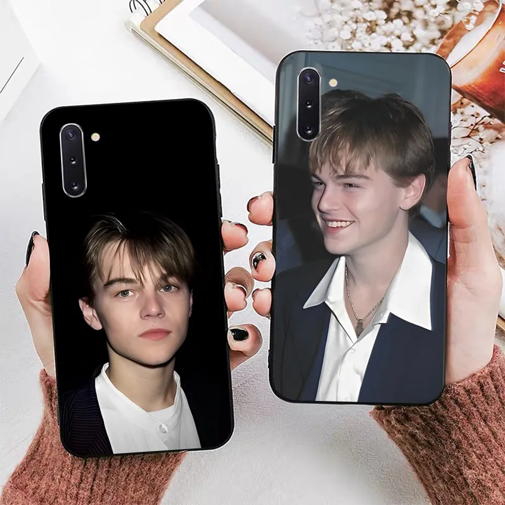 Leonardo Dicaprio Young Phone Case For Samsung Note 8 9 10 20 pro plus lite M 10 11 20 30 21 31 51 A 21 22 42 02 03