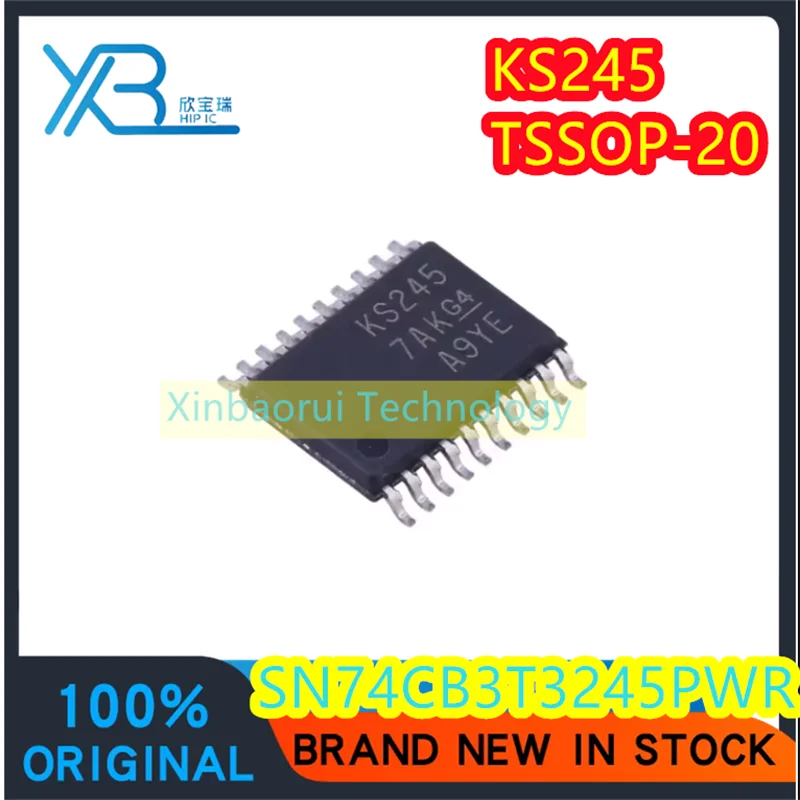 

(5/20pieces) SN74CB3T3245PWR Parts Mark KS245 TSSOP20 Logic IC Chip 100% Original Stock Consumer Electronics